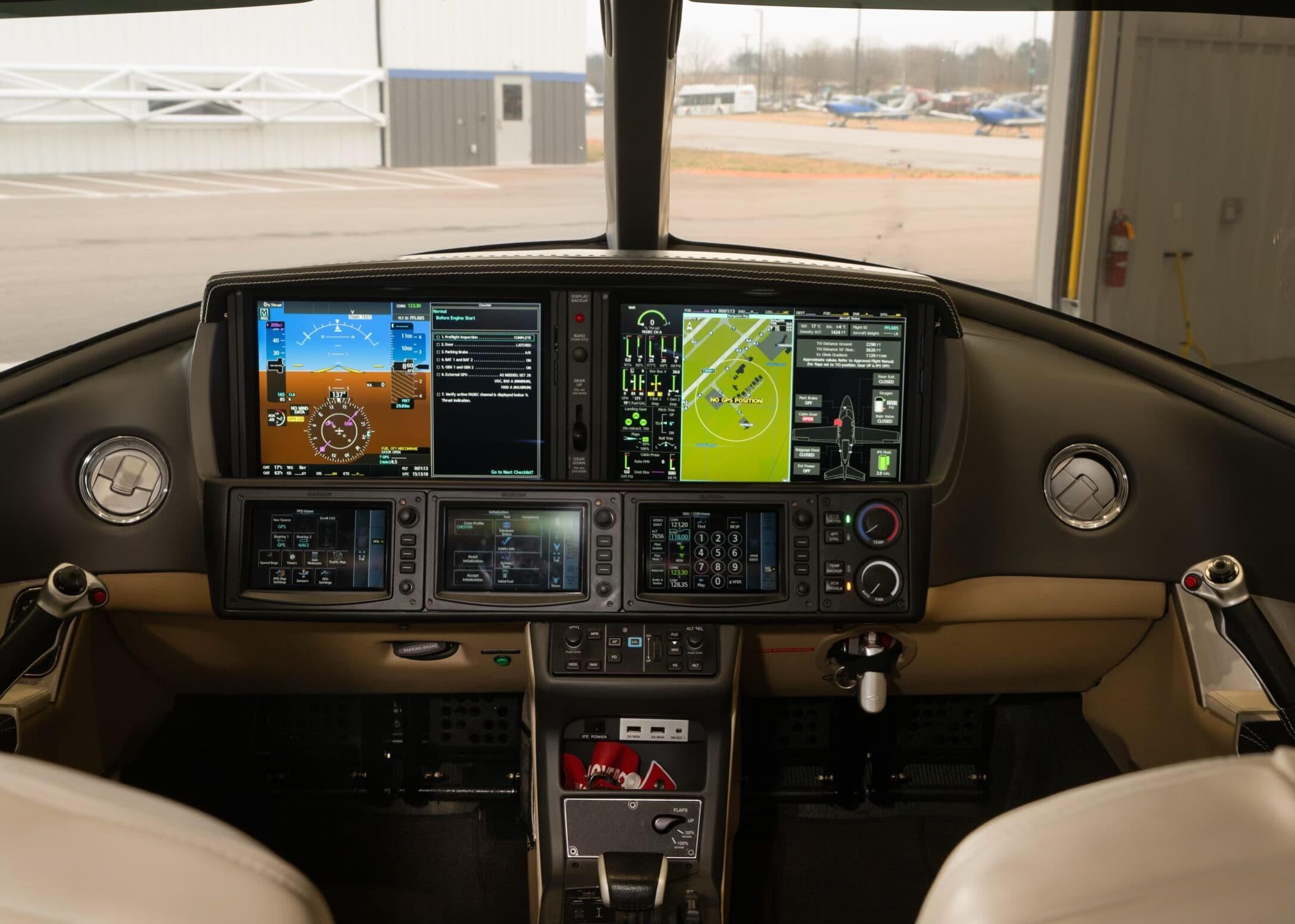 Cirrus Vision Jet in flight